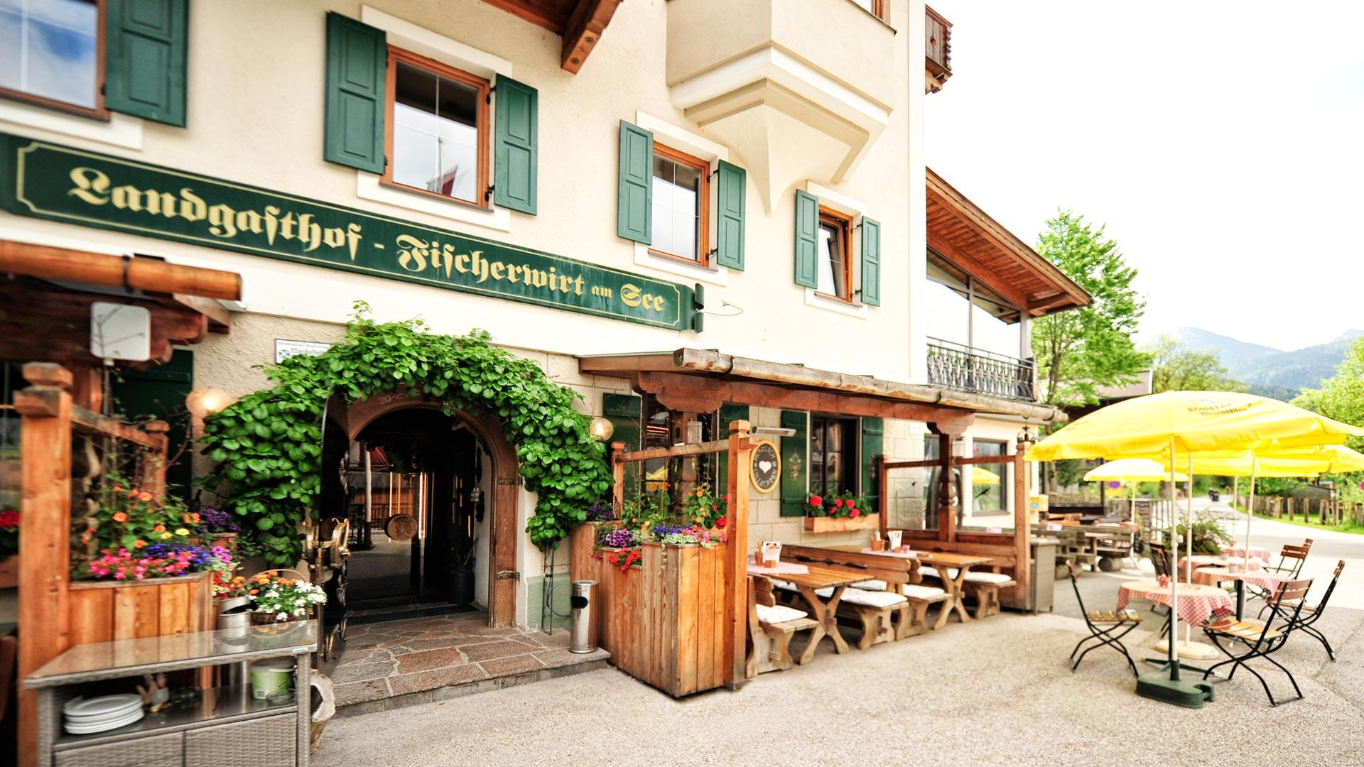 ホテルFischerwirt Am Achensee アーヘンキルヒ エクステリア 写真